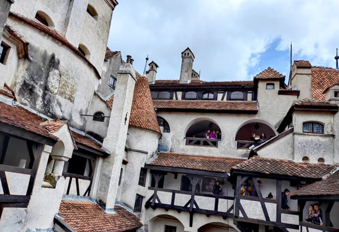 The ruins of the Brassovia Fortress, Brașov, Romania, Romania